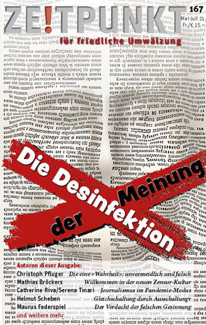 Die Desinfektion der Meinung von Pfluger,  Christoph