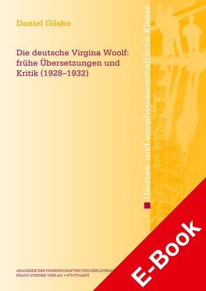 Die deutsche Virginia Woolf von Göske,  Daniel