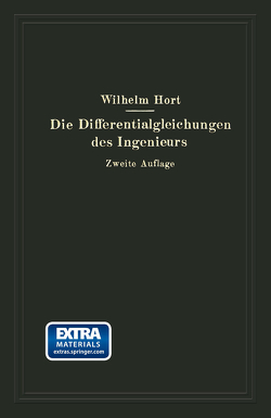 Die Differentialgleichungen des Ingenieurs von Birnbaum,  Walter, Hort,  Wilhelm, Lachmann,  Karl