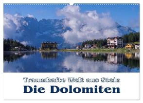 Die Dolomiten – Traumhafte Welt aus Stein (Wandkalender 2024 DIN A2 quer), CALVENDO Monatskalender von LianeM,  LianeM