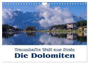 Die Dolomiten – Traumhafte Welt aus Stein (Wandkalender 2024 DIN A4 quer), CALVENDO Monatskalender von LianeM,  LianeM