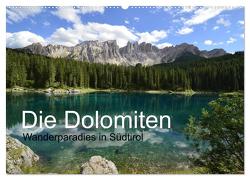 Die Dolomiten – Wanderparadies in Südtirol (Wandkalender 2024 DIN A2 quer), CALVENDO Monatskalender von Barig,  Joachim