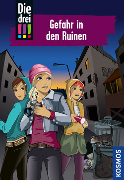 Die drei !!!, 71, Gefahr in den Ruinen von Biber,  Ina, Vogel,  Maja von