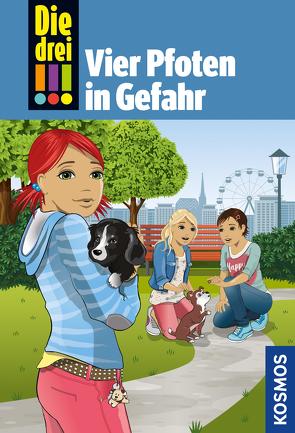 Die drei !!!, 79, Vier Pfoten in Gefahr (drei Ausrufezeichen) von Biber,  Ina, Sol,  Mira