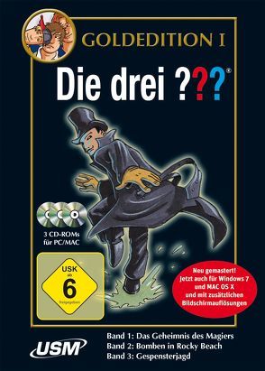 Die drei ??? Goldedition Band 1-3 von United Soft Media Verlag GmbH