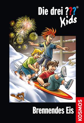 Die drei ??? Kids, 40, Brennendes Eis (drei Fragezeichen Kids) von Ulf,  Blanck