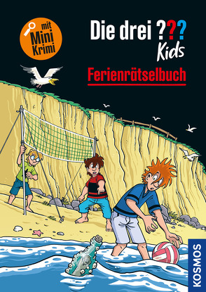 Die drei ??? Kids Ferienrätselbuch von Blanck,  Ulf, Saße,  Jan, Schmidt,  Kim