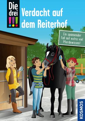 Die drei !!!, Verdacht auf dem Reiterhof (drei Ausrufezeichen) von Bender,  Julie, Janßen,  Andrea