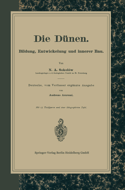 Die Dünen von Arzrunai,  Andreas, Sokolow,  N.A.