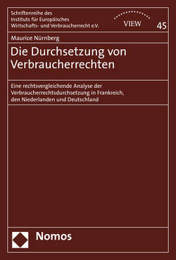 Die Durchsetzung von Verbraucherrechten von Nürnberg,  Maurice