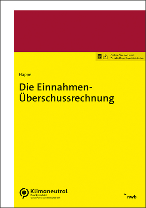 Die Einnahmen-Überschussrechnung von Happe,  Rüdiger