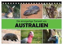 Die einzigartige Tierwelt von Australien (Tischkalender 2024 DIN A5 quer), CALVENDO Monatskalender von Williger,  Christina