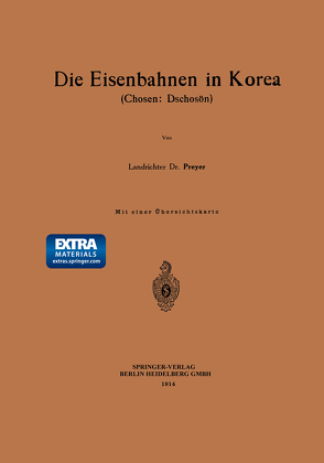 Die Eisenbahnen in Korea von Preyer,  G.