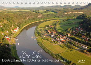 Die Elbe – Deutschlands beliebtester Radwanderweg (Tischkalender 2022 DIN A5 quer) von www.MatthiasHanke.de