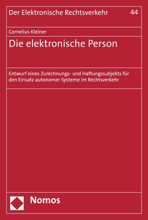 Die elektronische Person von Kleiner,  Cornelius