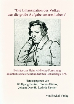 „Die Emanzipation des Volkes war die grösste Aufgabe unseres Lebens“ von Beutin,  Wolfgang, Bütow,  Thomas, Dvorák,  Johann, Fischer,  Ludwig, Grab,  Walter, Höpfner,  Christian, Martens,  Gunter, Ruiz,  Alain, Schuh,  Franzjosef, Sroka,  Anja, Stein,  Peter, Wagner,  Gerhard, Witte,  Barthold C