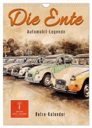 Die Ente – Automobil Legende (Wandkalender 2024 DIN A4 hoch), CALVENDO Monatskalender von Roder,  Peter