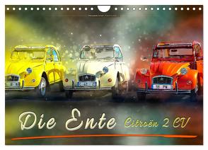 Die Ente – Citroën 2CV (Wandkalender 2024 DIN A4 quer), CALVENDO Monatskalender von Roder,  Peter