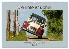 Die Ente ist sicher – Fahrspaß mit 2 CV Dolly (Wandkalender 2024 DIN A2 quer), CALVENDO Monatskalender von Bölts,  Meike