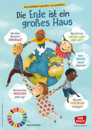 Die Erde ist ein großes Haus (Poster) von Brandt,  Susanne, Olten,  Manuela