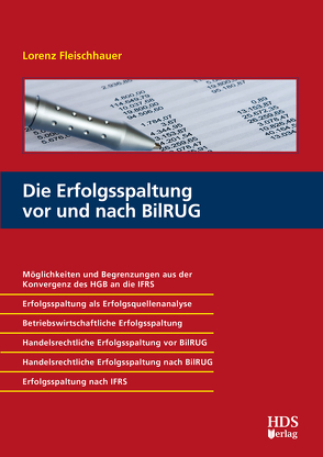 Die Erfolgsspaltung vor und nach BilRUG von Fleischhauer,  Lorenz