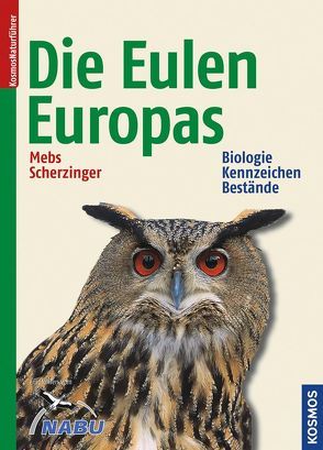 Die Eulen Europas von Mebs,  Theodor, Scherzinger,  Wolfgang