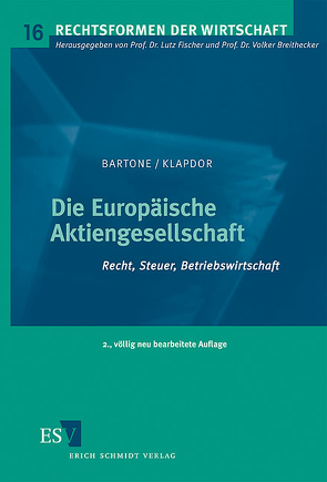 Die Europäische Aktiengesellschaft von Bartone,  Roberto, Klapdor,  Ralf