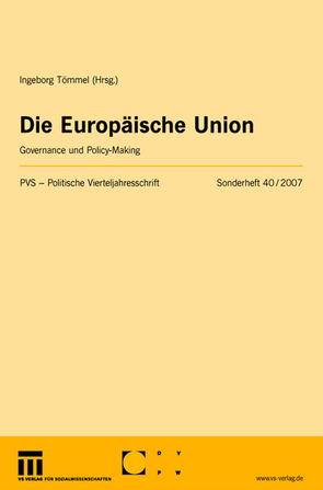 Die Europäische Union von Trömmel,  Ingeborg