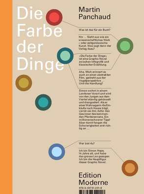 Die Farbe der Dinge von Panchaud,  Martin, Schuler,  Christoph