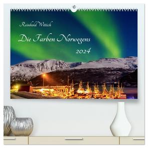 Die Farben Norwegens (hochwertiger Premium Wandkalender 2024 DIN A2 quer), Kunstdruck in Hochglanz von Wittich,  Reinhold