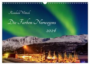 Die Farben Norwegens (Wandkalender 2024 DIN A3 quer), CALVENDO Monatskalender von Wittich,  Reinhold