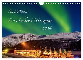 Die Farben Norwegens (Wandkalender 2024 DIN A4 quer), CALVENDO Monatskalender von Wittich,  Reinhold