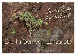 Die Farben von Lanzarote – In der Ruhe liegt die Kraft (Wandkalender 2024 DIN A2 quer), CALVENDO Monatskalender von H. Warkentin,  Karl