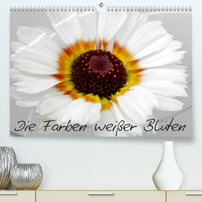 Die Farben weißer Blüten (Premium, hochwertiger DIN A2 Wandkalender 2022, Kunstdruck in Hochglanz) von Knodt,  Birgit