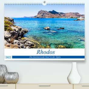 Die faszinierende Insel Rhodos (Premium, hochwertiger DIN A2 Wandkalender 2022, Kunstdruck in Hochglanz) von Rogalski,  Solveig