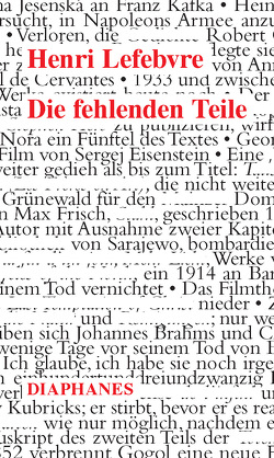 Die fehlenden Teile von Heitz,  Michael, Lefebvre,  Henri, Schulz,  Sabine