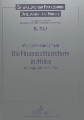 Die Finanzsektorreform in Afrika von Camara,  Modibo Khane