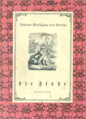 Die Flöhe von Goethe,  Johann W von