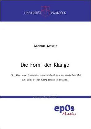 Die Form der Klänge von Mowitz,  Michael