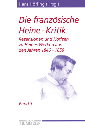 Die französische Heine-Kritik von Hörling,  Hans