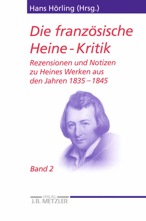 Die französische Heine-Kritik von Hörling,  Hans