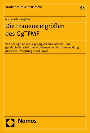 Die Frauenzielgrößen des GgTFMF von Minderjahn,  Niclas