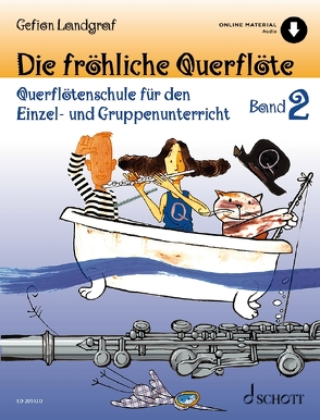 Die fröhliche Querflöte von Landgraf,  Gefion, Schürmann,  Andreas