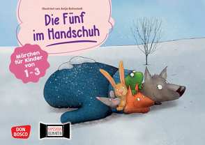 Die Fünf im Handschuh. Kamishibai Bildkartenset von Bohnstedt,  Antje, Klement,  Simone