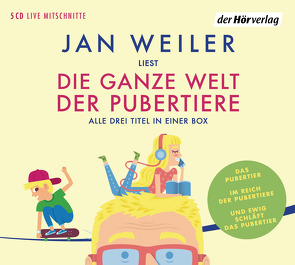 Die ganze Welt der Pubertiere. Drei Titel in einer Box von Weiler,  Jan