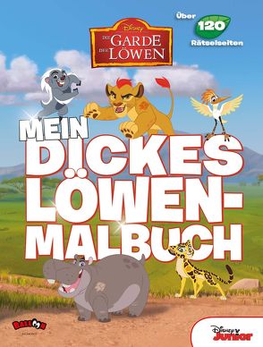 Die Garde der Löwen – Mein dickes Löwenmalbuch von Disney, Seifried,  Bettina