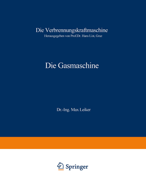 Die Gasmaschine von Leiker,  Max