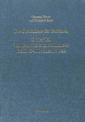 Die Gleichnisse der Rabbinen- Dritter Teil von Ernst,  Hanspeter, Thoma,  Clemens