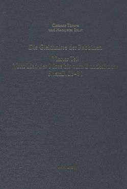 Die Gleichnisse der Rabbinen von Ernst,  Hanspeter, Thoma,  Clemens