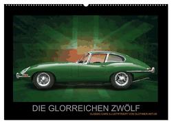 DIE GLORREICHEN ZWÖLF (Wandkalender 2024 DIN A2 quer), CALVENDO Monatskalender von Freiwah Oldtimer-Art.de,  Tom